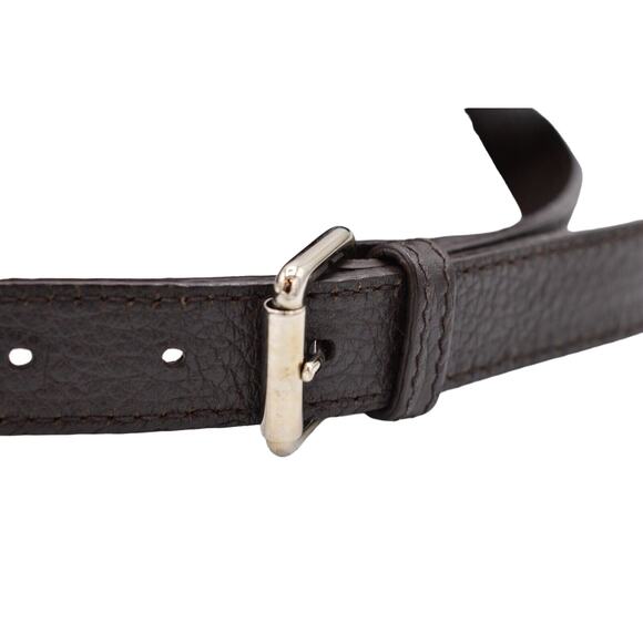 Gucci Monogram Jolicouer Charm Messenger Crossbody Purse Authentic Dark Brown - Picture 6 of 11